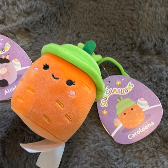 Squishmallows Easter Clips Alexie, Caroleena, Rutie, Arilla, Gavyn 1 Mystery - Picture 5 of 7